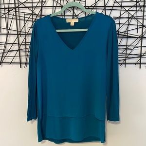Michael Kors Teal Blouse